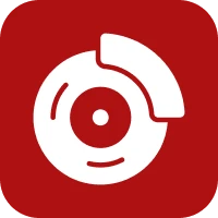 Circular automotive brake symbol